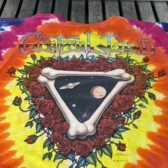 Grateful Dead long sleeve space your face xl well worn - Picture 12 of 16